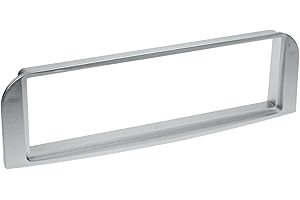 ACV Electronic 1IDN Façade d'autoradio pour modèle Alfa 147 12/2000 et suivants et modèle Alfa GT 01/2005 et suivants Argenté