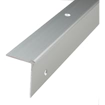 Profil De Finition Alu Or 10x8,5x1000mm PROVISTON - Nez De Marche Escalier Ou Parquet