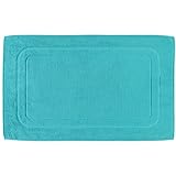 Cawö Badematte 201 - Größe: 50x80 cm - Farbe: türkis - 430