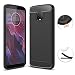 Produktbild Moto G6 Plus Hülle, Moto G6 Plus Cover, AVIDET Schlagfesten Stoßstangen TPU Case Kratzfeste Schlanke Rutschfeste Handyhülle für Motorola Moto G6 Plus Smartphone (5,9 Zoll) (Schwarz)