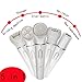 [ 5 in 1 ] Epilator Hair Removal Kit Cordless Rechargeable Lady Shaver Wet and Dry +Face Cleansers Sonic Skin Cleansing System +Pedicure Hard Skin Remover + Massage Roller for Women Skin Care Speed-yy®