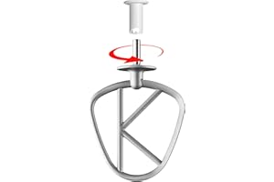 GZ Design 5 STK. Halterung-Aufbewahrung für Kenwood Cooking Chef XL Zubehör-Rührelemente wie Flachrührer Schneebesen Knethaken (Grau)