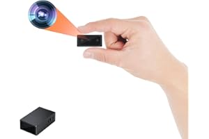 JINGRONGHUA Mini Cámara Espía - 1080P Oculta Cámara - Micro Cámara vigilancia - detección Movimiento, Sensor de Gravedad, visión Nocturna, Grabación cíclica, sin función WiFi