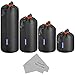 Price comparison product image Neewer Camera Lens Pouch (4-Pack, 4-Size)- Thick Protective Bag with Drawstring Design, Orange Interior, Soft Plush Neoprene Bag for Sony, Canon, Nikon, Pentax, Olympus, Panasonic DSLR Lens
