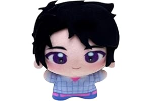 Générique Demon Hunter Boys Peluche Baby, Jinu, Mistero, Romanticismo, Abby, Adorabile Saja Boy Personaggi Bambola Giocattoli di Peluche Cartoni Animati Carini Regalo Creativo per Fan (Jinu)