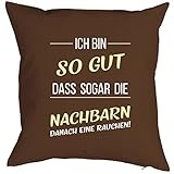 Witziges Sofa-/Dekokissen für Erwachsene: Ich bin so gut... :) Sex Fun Ü18 Porno Kissen sexy Spaß Geschenk