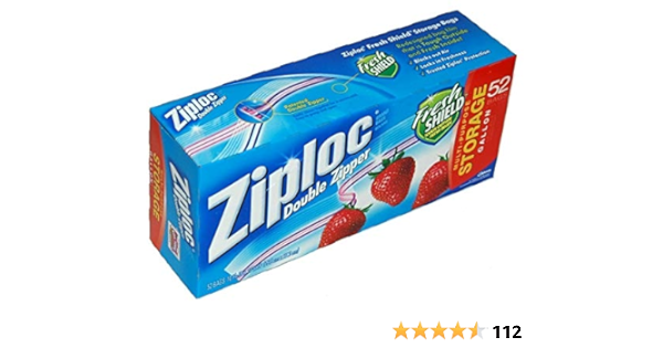 large storage ziplock bolsas