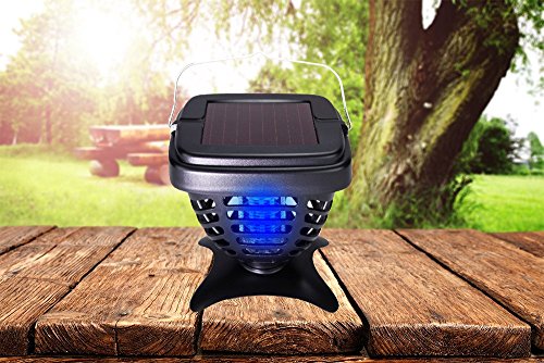 Der original Solar Insektenvertreiber von GartenGlück bekannt aus dem TV – 100% witterungsfest und solarbetrieben – Hilft effektiv gegen alle Arten von Insekten - 3