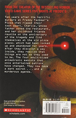 Couverture du livre de The Silver Eyes (Five Nights At Freddy's #1)