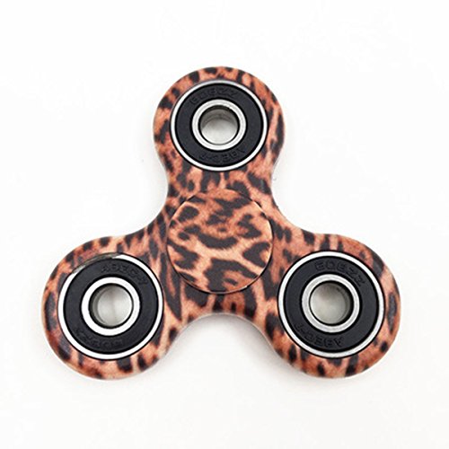 Himozoo Fidget Toy Hand Spinner Camouflage, Stress Reducer Relieve Anxiety Toys (Leopard)
