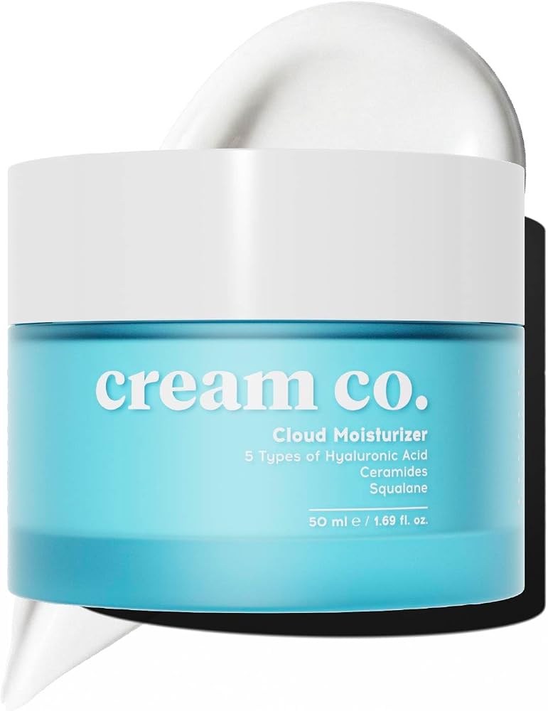 Cream Co. Cloud Moisturizer, Hassas Ciltler için Nemlendirici Yüz Kremi, 50 ml