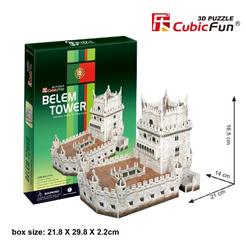 CubicFun  - Puzzle en 3D Torre de Belem