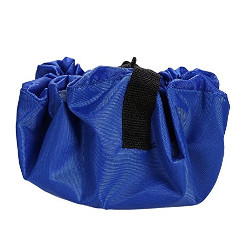panniuzhe Kinder Play Matte Faltbare Baby Spielzeug Aufbewahrung erhalten Tasche für Home, Outdoor Picknick, Strand Teppich über 152,4 cm blau - 2