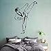 Produktbild ljjljj Martial Arts Wandtattoo Taekwondo Boy Gym Sport Home Interior Art Vinyl Wandaufkleber Kinder Kinderzimmer Babyzimmer 53x38cm