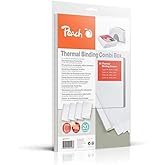 Peach Thermobindemappen - A4 - für 100 Blätter - 80 Stück - weiß - PBT406-07