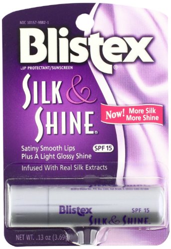 Blistex Silk & Shine Lip Protectant & Sunscreen SPF 15 - 0.13 oz