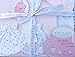 Newborn Baby Gift Set with Bodysuit, Bib, Toy, Socks in a Gift Box. 0 - 3 Months. (Pink)