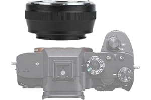 Bindpo Anillo Adaptador de Lente PK-NEX, aleación de Aluminio Convertidor de Lente de Enfoque Manual para Pentax Lente PK para Sony NEX A6400 A6000 A6100 A6500 A6600 A7 A72 A7R2 A73 A7R3 A74 A7R4 A9