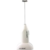 aerolatte ALST4IV Milk Frother with Stand, Ivory, Stainless Steel