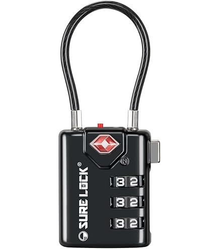 Travelon Secure-A-Bag Kabelbinder – 60 Stück, Sortiert, Mit TSA-Schloss-Schere
