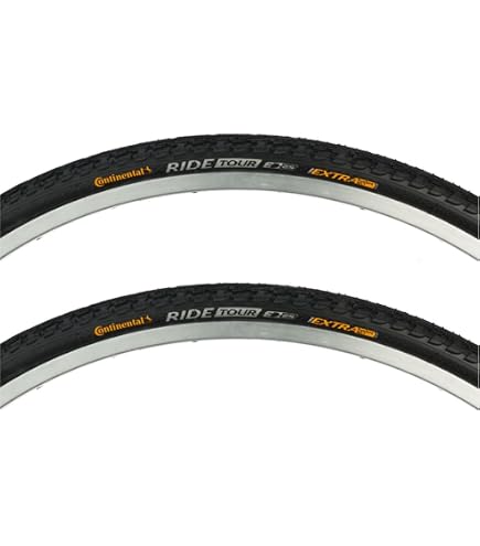 2x Continental Ride Tour Reifen – 28x1 1/4x1 3/4, 32-622, E25 Für Pedelecs, Pannenschutz