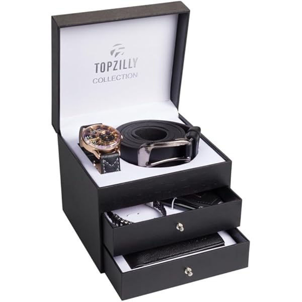 Cadeauset voor herenhorloge, portemonnee, multifunctioneel