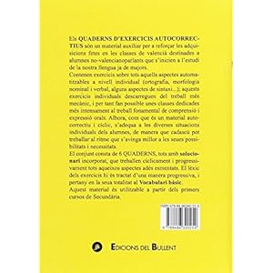 Quaderns d'exercicis autocorrectius 3