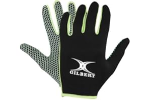 Gilbert New Atomic Durable Rugby Gloves Size 2xs Black/green