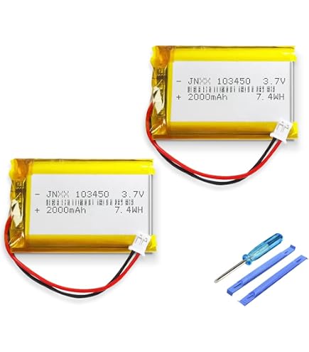 Efaso Batteria 3,7V 80mAh Li-Po Senza Spina Compatibile Con Mini Elicottero