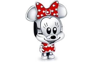 KUNVONIC Charm Anhänger Damen 925 Sterling Silber für Armband Charms Beads passend für Pandora Armband und Halskette, Kompatibel mit Europäischen Armbänder für Frauen Mädchen