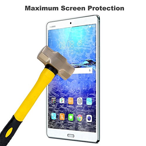 Ganvol Panzerglasfolie Huawei MediaPad M3 8.4 WiFi / M3 8.4 LTE Panzerfolie Hartglas 9H, Nicht kompatibel mit Huawei MediaPad M2 10 - 3