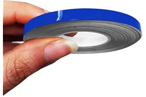 4R Quattroerre.it 10470 Trim Stripes Adhesive Strips for Cars, Blue, 5 mm x 10 mt