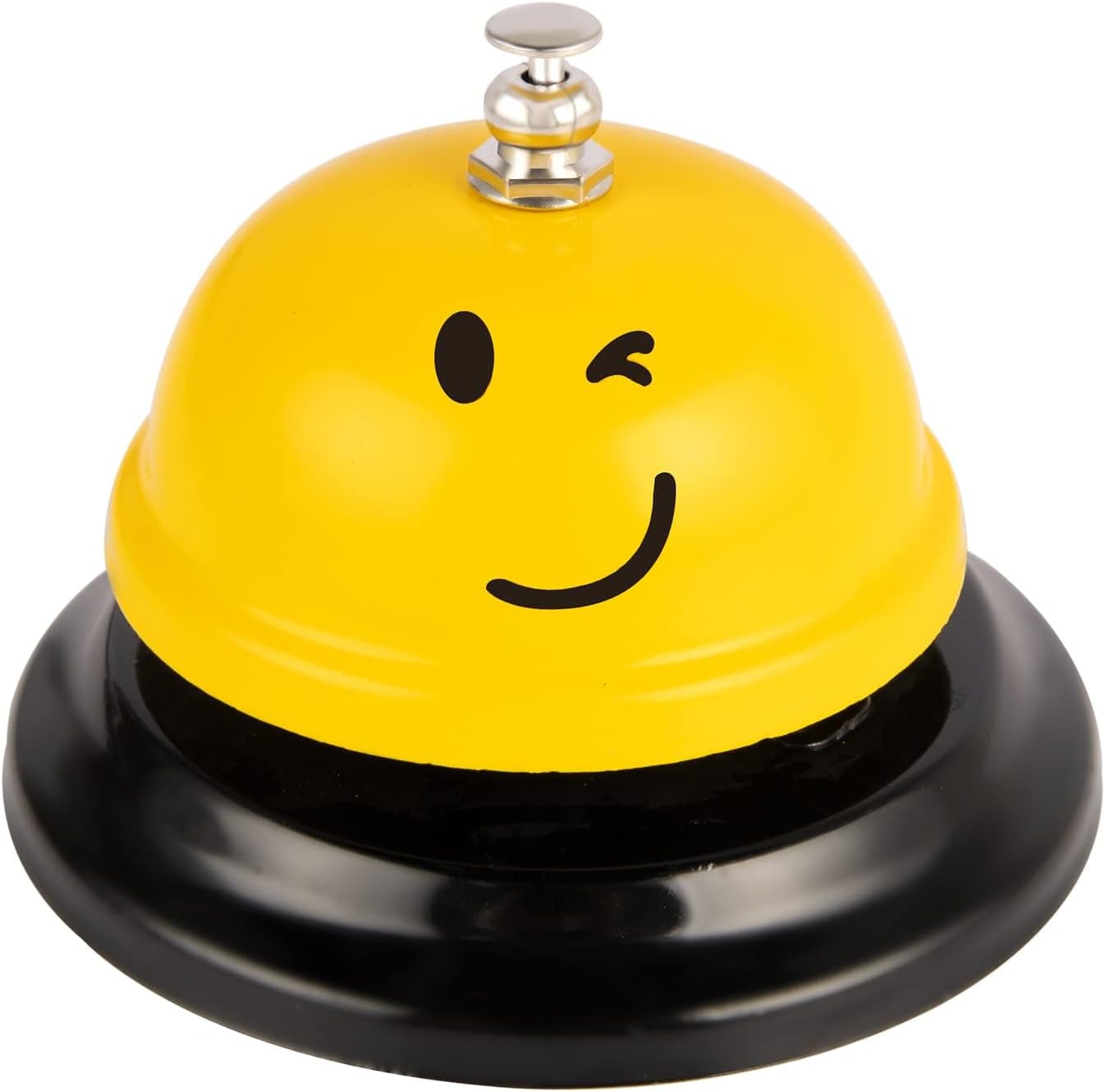 Prise en Main & Utilisation au Quotidien : PAYFULLY Cloche de table jaune avec smiley po