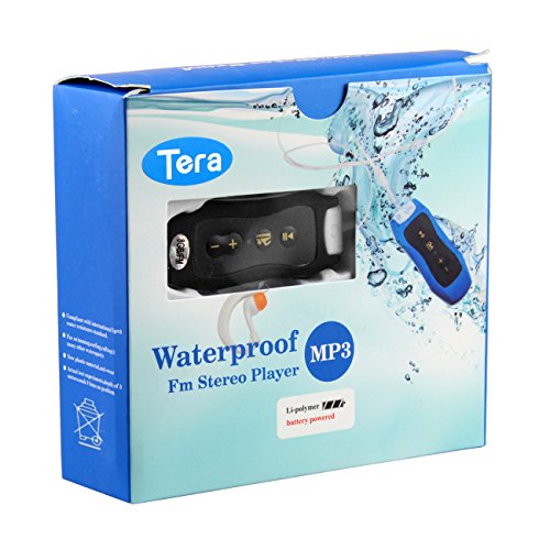 Tera® wasserdicht 8GB MP3 Sport Schwimmen MP3-Player mit FM-Radio für Schwimmen Sportarten Segeln - 6