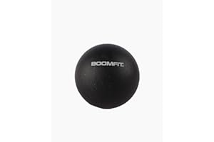 BOOMFIT Pelota de Lacrosse para Masaje Muscular (Simple o Doble) – Automasaje de Tejido Profundo, Movilidad y Recuperación – Bola de Masaje para Pies y Cuerpo