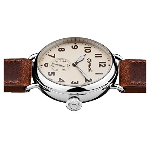 Ingersoll Herren Analog Quarz Uhr mit Leder Armband I03301