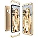 Produktbild Samsung Galaxy S9 Hülle, CE-Link Hardcase 3 in 1 Handyhülle Ultra Dünn Hartschale 360 Grad Full Body Schutz 3 Teilig Styliche Handytasche Backcover Schutzhülle Anti-Kratzer Elegant Stoßfest Hart PC Skin Rückdeckel Glatte Bumper - Gold
