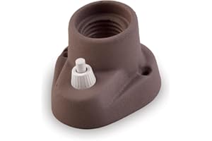 AMARCORDS - Plafoniera in porcellana con pulsante attacco e27 base applique con interruttore portalampade vintage colore KAKI