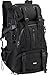 Price comparison product image Rollei Outdoor Backpack 60L - Large Waterproof Camera Backpack incl. Rain Protection - Black