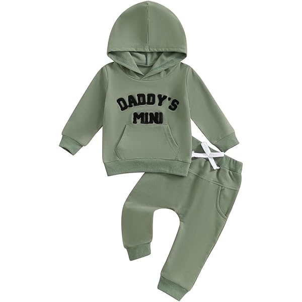 JiAmy Babykleding voor jongens, lange mouwen, kledingset, hoodie broek, tweedelig sweatshirt, set babykleding voor pasgeborenen en peuters, 0-3 jaar, zwart, 12-18 Maanden