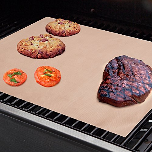 Dauerbackfolie (3er Set, 40 x 60 cm), einfach zuzuschneiden, spülmaschinenfest, umweltschonend | 2 Jahre Zufriedenheitsgarantie | Dauerbackfolie, Backpapier wiederverwendbar - 4