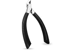 KASLAIDER Tagliaunghie di Precisione in Acciaio per Unghie Incarnite e Spesse dei Piedi, Tronchesine Cuticole per Pedicure e Cura