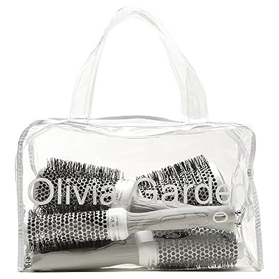 Olivia Garden Ceramic+Ion Trousse de 5 Brosses Thermales Rondes