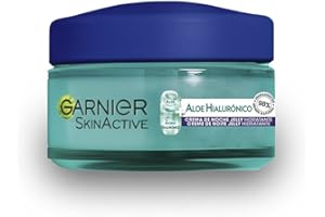 Garnier SkinActive Crema de Noche de Ácido Hialurónico y Aloe Vera , 50ml