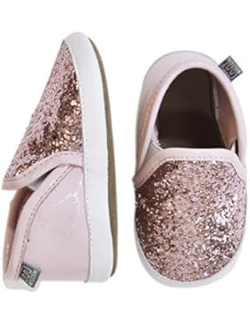 Melton Glitter Girl Baby Mädchen Krabbelschuhe
