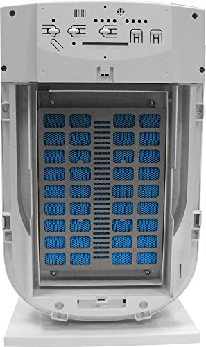 Comedes LR 200 Luftreiniger, Luftwäscher Rauchverzehrer, Luftionisator mit HEPA-Filtermedium gegen Staub und schlechte Gerüche (Raumgröße bis zu 40 m²) - 5