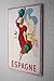 Produktbild LEotiE SINCE 2004 Blechschild Welt Reise Spanien Frau rotes Kleid Tonkrüg auf dem Kopf Hafen Wand Deko Schild 20X30 cm