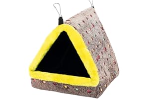 eexuujkl Large Winter Warm Bird Nest House Feathered Friends Cozy All Season Long Size Is Large And Suitable For Medium To Large, internal black