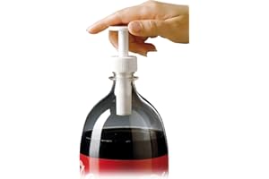 Jokari Fizz-Keeper - Tappo per pompa Three-Count bianco