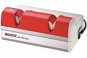 F. DICK Messerschärfer, Abziehmaschine, RS-150 Duo (75 Watt, 230 Volt, geeignet für Laden und Gastronomie) 9805000